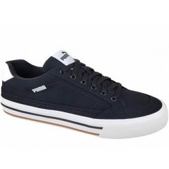 Buty do chodzenia męskie Puma Court Classic Vulc. Białe buty sportowe na co dzień męskie Puma, z materiału, bez zapięcia, trekkingowe. Za 345.00 zł.