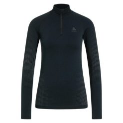 T-shirt Thermique Odlo PERFORMANCE WARM ECO. Czarne bielizna termoaktywna damska Odlo, l, bez wzorów. Za 459.99 zł.