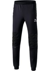Spodnie bramkarskie męskie Erima Goalkeeper Pants. Czarne szorty męskie Erima, bez wzorów, z materiału. Za 287.99 zł.