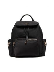 Guess Plecak Eco Gemma HWEYG8 39532 Czarny. Czarne plecaki damskie Guess, z aplikacjami, z materiału. Za 329.99 zł.