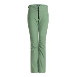 Spodnie narciarskie dla kobiet Joma Everest. Czarne spodnie materiałowe damskie Joma, bez wzorów, z gumy, eleganckie, z standardowym stanem. Za 289.00 zł.