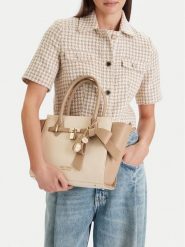 Nine West Torebka CEO-Serene-LX10185 Écru. Torebki klasyczne damskie Nine West, bez wzorów, z materiału, bez dodatków. Za 349.99 zł.