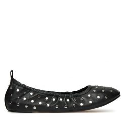 Baleriny MICHAEL Michael Kors. Czarne baleriny damskie MICHAEL Michael Kors, bez wzorów, bez obcasa. Za 479.99 zł.