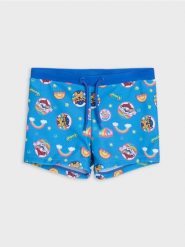 Kąpielówki PAW Patrol - niebieski. Niebieskie kąpielówki męskie Sinsay, bez wzorów. Za 19.99 zł.