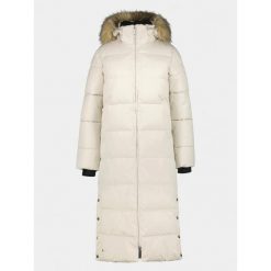 Kurtka Damska Luhta Iisalmi. Brązowe kurtki damskie Luhta, bez wzorów, z puchu, bez kaptura. Za 1,199.00 zł.