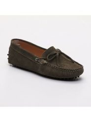 CHARLES & SMITH Skórzane mokasyny "Newton" w kolorze khaki rozmiar: 38. Brązowe mokasyny damskie CHARLES & SMITH. Za 175.67 zł.
