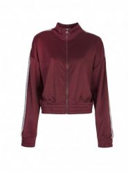 Juicy Couture Bluza | JWTKJ160934 | Kobieta | Bordowy. Czerwone bluzy bez kaptura damskie Juicy Couture, l, z poliesteru. W wyprzedaży za 159.00 zł.
