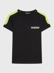 Napapijri T-Shirt S-Pinta NP0A4H2Y M Czarny Regular Fit. Czarne t-shirty chłopięce Napapijri, bez wzorów, z bawełny, bez ramiączek. Za 179.99 zł.