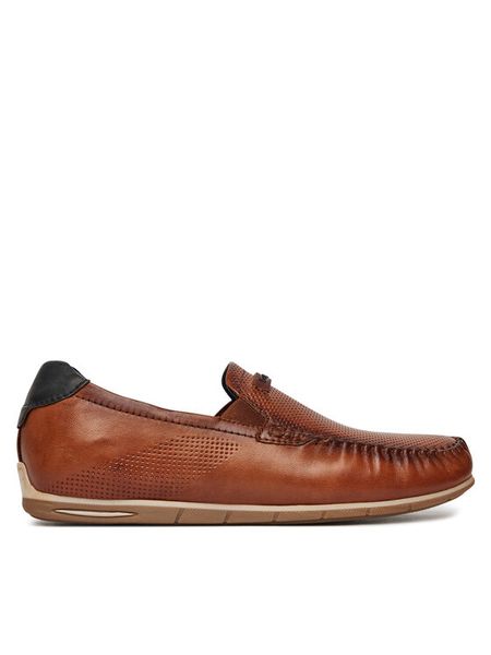 Bugatti Mokasyny 325-A2X6G-4000 Brązowy. Brązowe mokasyny męskie Bugatti, ze skóry. Za 229.99 zł.