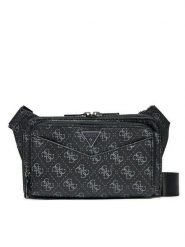 Guess Saszetka HMSILO P5114 Czarny. Czarne saszetki męskie Guess, ze skóry. Za 209.99 zł.