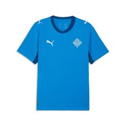 Męska koszulka domowa reprezentacji Islandii 2026 PUMA. Białe t-shirty sportowe męskie Puma, l, bez ramiączek, do piłki nożnej. Za 429.00 zł.