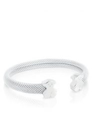 TOUS Bransoletka Mesh 1003962070 Srebrny. Szare bransoletki damskie Tous, srebrne. Za 799.99 zł.