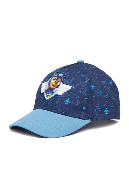 Paw Patrol Czapka z daszkiem CEO-ACCCS-SS26-220PAW Granatowy. Niebieskie czapki dziecięce Paw Patrol, bez wzorów, z bawełny. Za 39.99 zł.