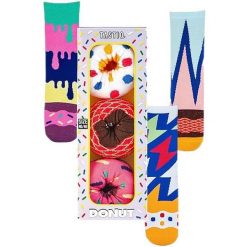 Tastic Unisex Skarpetki Donuts - Zestaw Prezentowy 3 Pary, Rozmiar 36-41. Skarpetki damskie ZEAGLE, bez wzorów. Za 148.99 zł.