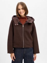 Opus sweter wełniany Kobiety brązowy, M. Brązowe swetry klasyczne damskie Opus, m, z wełny, bez kołnierzyka. Za 749.95 zł.