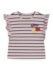 Guess T-Shirt K6GI09 K9NE4 Różowy Regular Fit. Czerwone koszulki dziewczęce Guess, m, z aplikacjami, z bawełny, bez ramiączek. Za 114.99 zł.