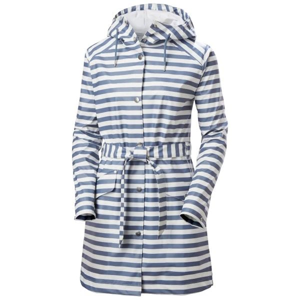 Kurtka przeciwdeszczowa damska Helly Hansen Kirkwall Ii. Niebieskie kurtki damskie Helly Hansen, na lato, l, bez wzorów, z tkaniny, bez kaptura. Za 667.50 zł.