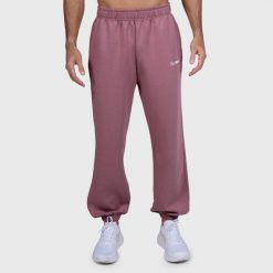 Spodnie męskie fitness oversize Relay Haze. Szare spodnie sportowe męskie GYMBEAM, z bawełny. Za 138.90 zł.