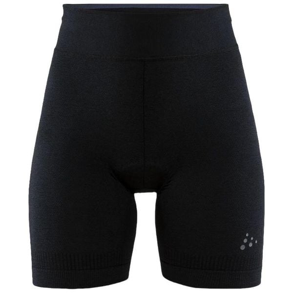 Damskie spodenki kompresyjne Craft fuseknit bike. Czarne szorty damskie Craft, bez wzorów. Za 196.50 zł.