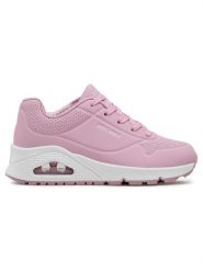 Skechers Sneakersy Stand On Air 310024L/PNK Różowy. Czerwone buty sportowe dziewczęce Skechers, bez wzorów, ze skóry, bez zapięcia. Za 209.99 zł.