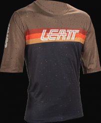 Koszulka rowerowa męska Leatt Jersey MTB Enduro 3.0. Czarne t-shirty sportowe męskie LEATT, m, z bawełny, bez ramiączek, rowerowe. Za 241.99 zł.