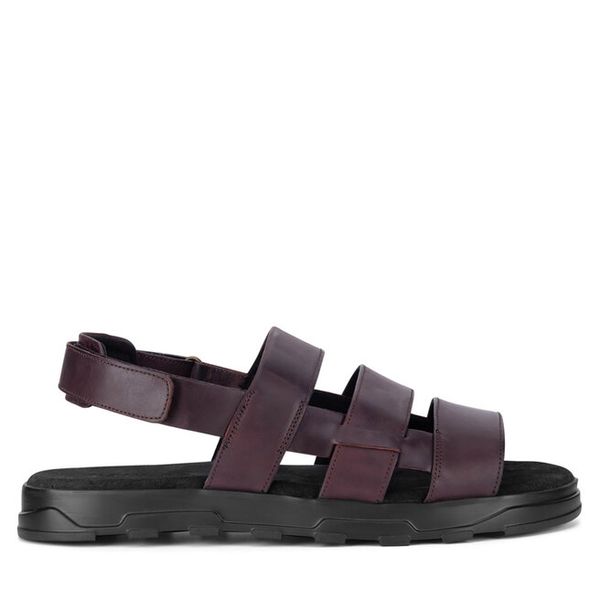 Sandały Badura. Czerwone sandały męskie Badura, bez zapięcia. Za 229.99 zł.