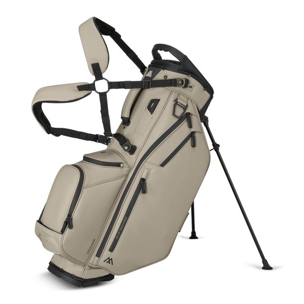 Torba golfowa Big Max Dri Lite Hybrid Prime Taupe. Brązowe torebki klasyczne damskie BIG MAX, bez wzorów, bez dodatków. Za 1,516.95 zł.