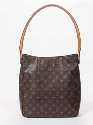 Louis Vuitton Torebka "Looping GM" w kolorze brązowym - 28 x 32 x 10 cm rozmiar: onesize. Brązowe torebki klasyczne damskie Louis Vuitton, bez wzorów, z materiału, bez dodatków. Za 4,349.99 zł.