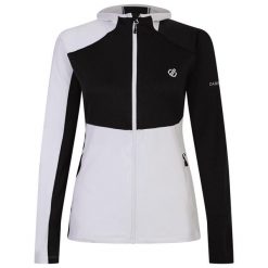 Bluza turystyczna damska Dare 2B Convey II. Białe bluzy bez kaptura damskie Dare 2b. W wyprzedaży za 249.99 zł.