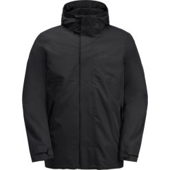 Kurtka uniwersalna męska Jack Wolfskin 11162516000. Czarne kurtki męskie Jack Wolfskin, m, bez wzorów, z syntetyku, klasyczne, z kapturem. Za 1,465.00 zł.