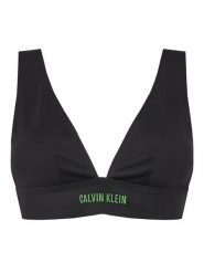 Calvin Klein Swimwear Góra od bikini KW0KW02890 Czarny. Czarne bikini damskie Calvin Klein Swimwear, bez wzorów. Za 179.99 zł.