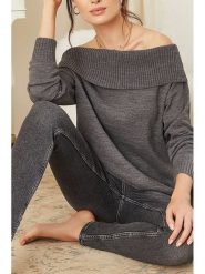 LA Angels Sweter w kolorze antracytowym rozmiar: S. Czarne swetry klasyczne damskie LA Angels, s, bez kołnierzyka. Za 121.80 zł.