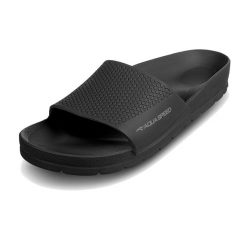 Klapki basenowe unisex Aqua Speed Oslo. Fioletowe klapki damskie Aqua-Speed, bez wzorów, bez obcasa. Za 42.99 zł.