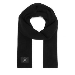 Szalik Beverly Hills Polo Club. Czarne szaliki i kominy damskie Beverly Hills Polo Club, bez wzorów. Za 69.99 zł.