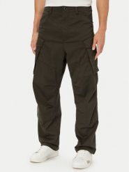 G-Star Raw Spodnie cargo Rovic 3D D30010 5126 Szary ciemny Relaxed Fit. Szare spodnie materiałowe męskie G-Star Raw, bez wzorów, z bawełny, retro. Za 429.99 zł.