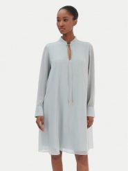 JOOP! Sukienka codzienna Delilah2 30101741 Zielony Relaxed Fit. Zielone sukienki damskie Joop!, na co dzień, bez wzorów, z syntetyku, bez kołnierzyka, bez ramiączek, proste. Za 949.99 zł.