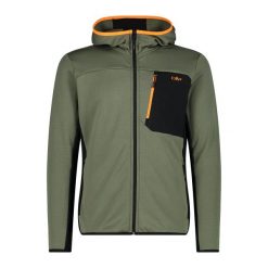 Bluza męska rowerowa CMP. Brązowe bluzy bez kaptura męskie CMP, bez wzorów, sportowe, bez kołnierzyka, bez ramiączek. Za 429.99 zł.