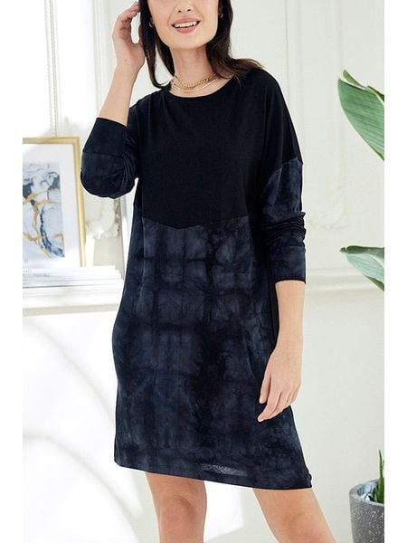 Milan Kiss Sukienka w kolorze granatowym rozmiar: S. Niebieskie sukienki damskie Milan Kiss, na co dzień, s, bez wzorów, bez kołnierzyka, bez ramiączek, mini, proste. Za 69.91 zł.