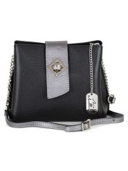 Anna Morellini Skórzana torebka "Santuzza" w kolorze czarnym - 22 x 19 x 10 cm rozmiar: onesize. Czarne torebki klasyczne damskie Anna Morellini, bez wzorów, z materiału, bez dodatków. Za 217.99 zł.