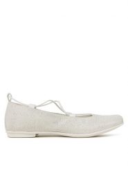Primigi Baleriny 3920500 D Biały. Białe baleriny dziewczęce Primigi, bez wzorów, ze skóry. Za 219.99 zł.