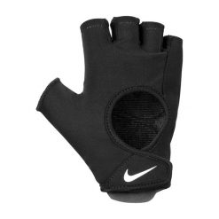 Rękawiczki treningowe damskie Nike Vapor FG. Czarne rękawiczki damskie Nike, bez wzorów. Za 129.99 zł.
