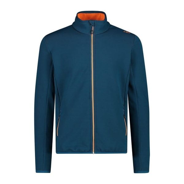 Bluza męska turystyczna CMP 32E6917. Niebieskie bluzy bez kaptura męskie CMP, m. W wyprzedaży za 209.99 zł.