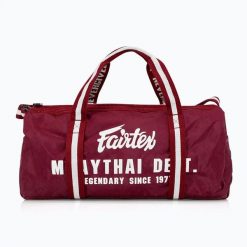 Torba treningowa Fairtex Barrel Bag. Czerwone torebki klasyczne damskie FAIRTEX, bez wzorów, z materiału, bez dodatków. Za 559.99 zł.