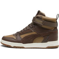 Buty lifestyle męskie Puma RBD Game WTR 387604 08. Brązowe buty fitness męskie Puma, na fitness i siłownię. Za 274.40 zł.