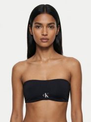 Calvin Klein Swimwear Góra od bikini LV00Q61101 Czarny. Czarne bikini damskie Calvin Klein Swimwear, bez wzorów. Za 229.99 zł.