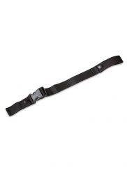 Pasek Tatonka Chest Belt 25 mm - black. Czarne paski męskie Tatonka, bez wzorów, z tkaniny. Za 36.79 zł.