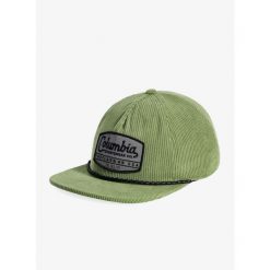 Czapka z daszkiem Columbia Packsaddle Corduroy Snap Back - canteen/csc tracks. Zielone czapki męskie Columbia, bez wzorów, sportowe. Za 96.99 zł.