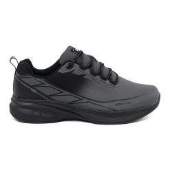 DK Szare sportowe buty męskie. Szare buty sportowe na co dzień męskie z materiału, bez zapięcia. Za 181.89 zł.