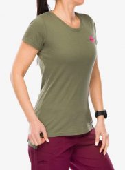 Koszulka bawełniana damska La Sportiva Stone T-Shirt. Zielone t-shirty damskie La Sportiva, m, bez wzorów, z bawełny, bez kołnierzyka. Za 170.49 zł.