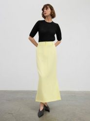 BGN Spódnica w kolorze żółtym rozmiar: 36. Żółte spódniczki damskie BGN, bez wzorów, maxi, proste. Za 100.99 zł.